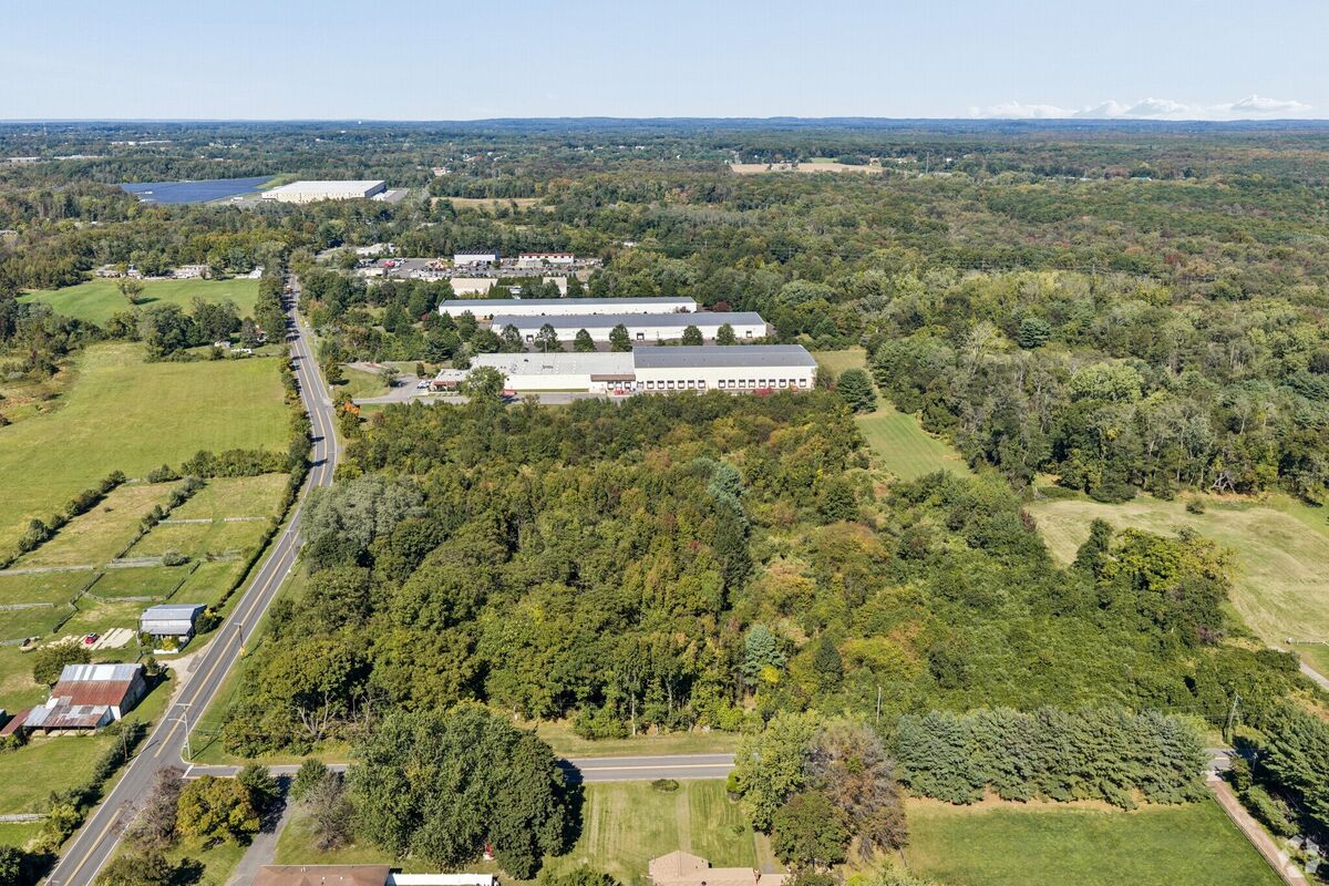 Aerial — Fairfield Road corridor